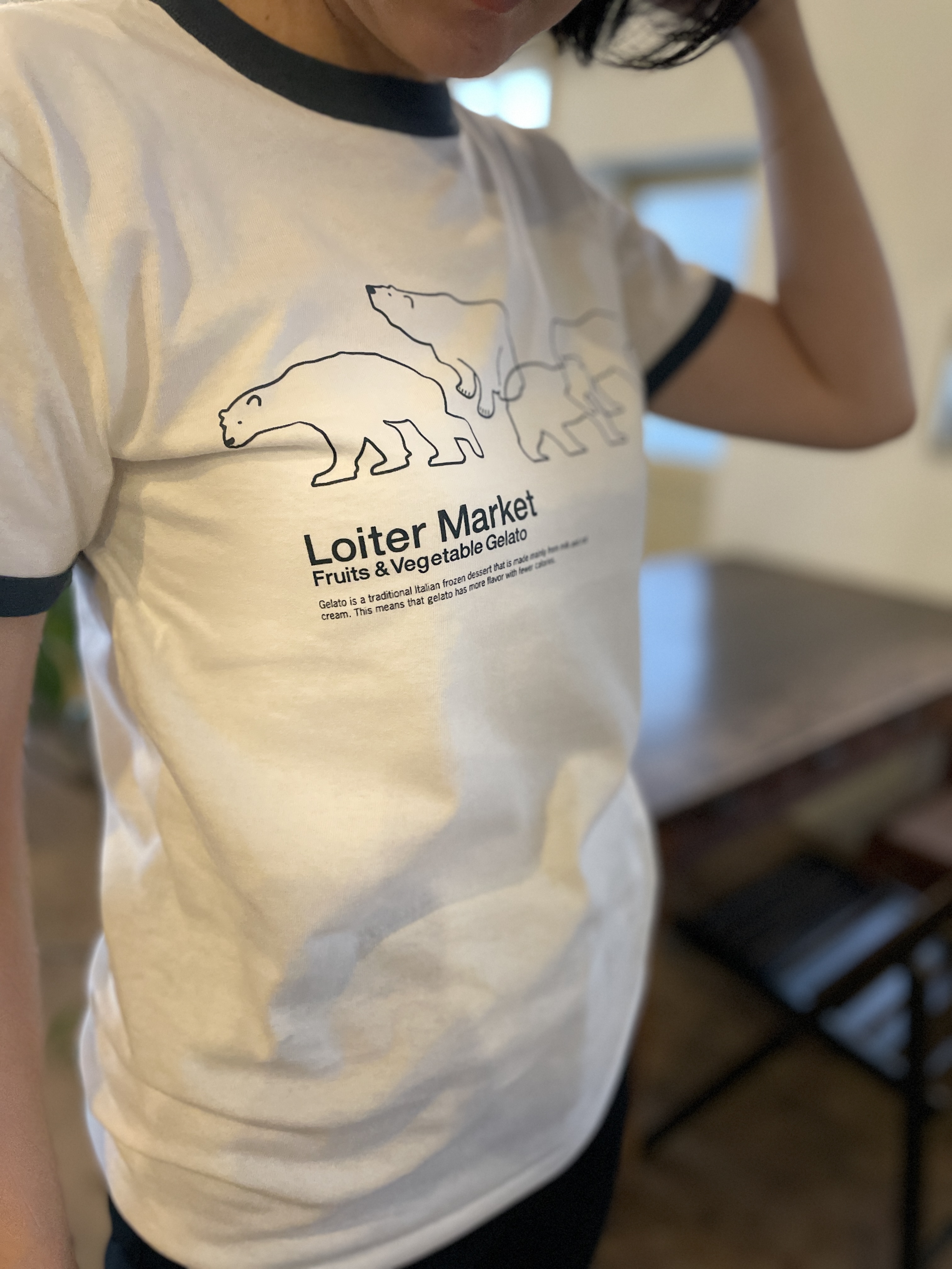 オリジナルTシャツ：シロクマ – ロイターマーケット – Loiter Market